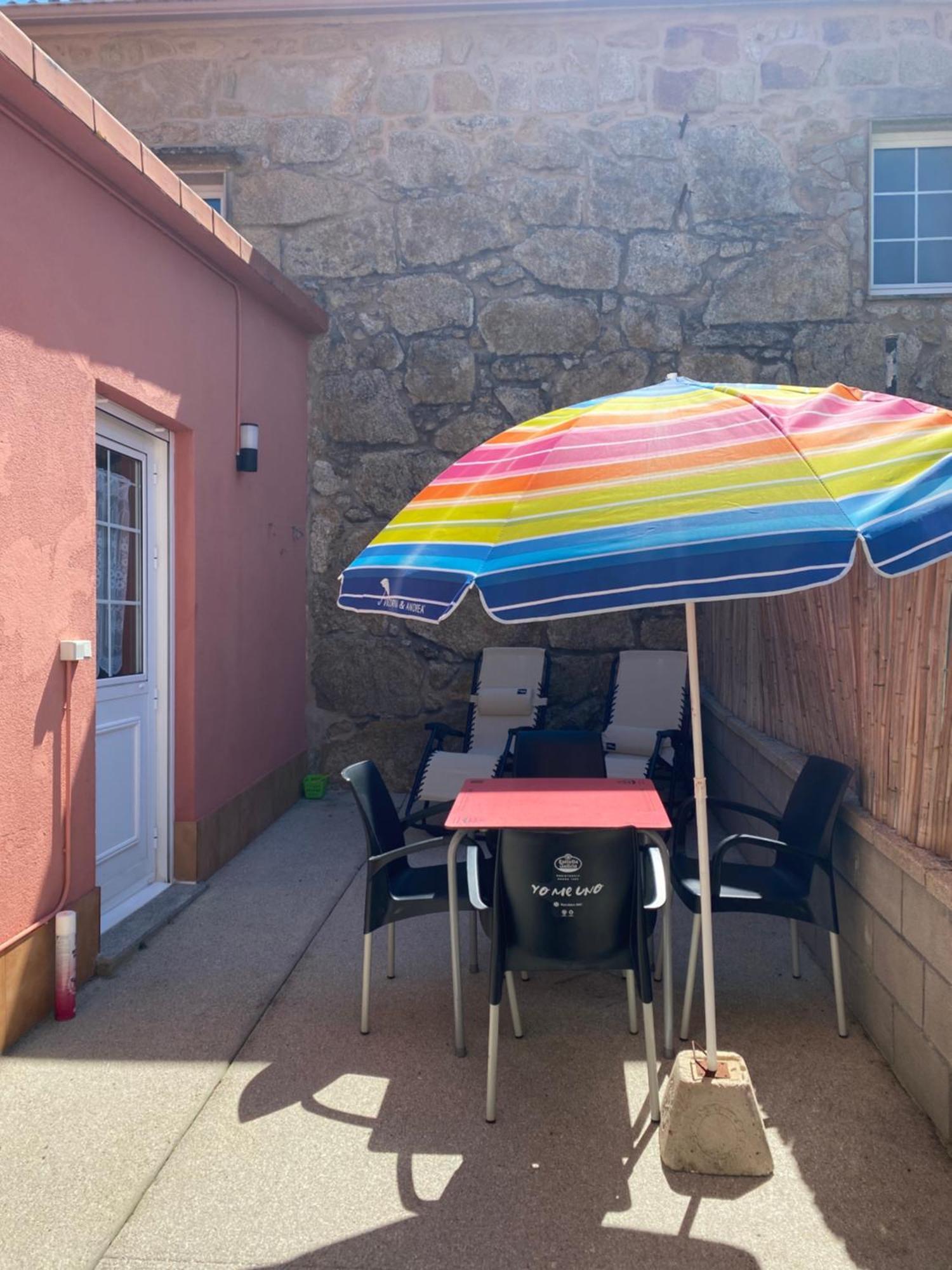 La Casita Alere En Playa Carnota Con Patio Y Barbacoa Villa Ngoại thất bức ảnh